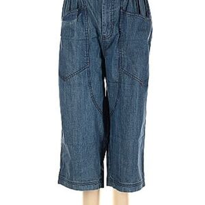 BDG Blue Ankle Cropped Jeans with Relaxed Fit
